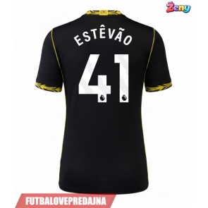 Lacne Ženy Futbalové dres Chelsea Estevao Willian #41 2026-27 Krátky Rukáv - Preč